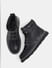 Black Premium Leather Boots_409099+2